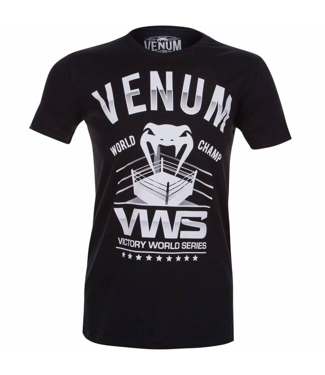 Venum Venum Victory World Series T Shirt Zwart VWS