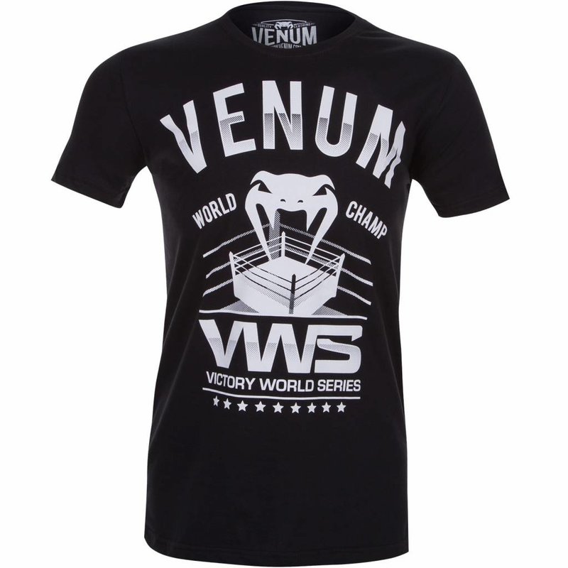 Venum Venum Victory World Series T Shirt Schwarz VWS