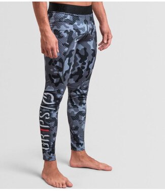 GRIPS Gr1ps Combat Spats Legging Night Camo Grips BJJ Fightwear