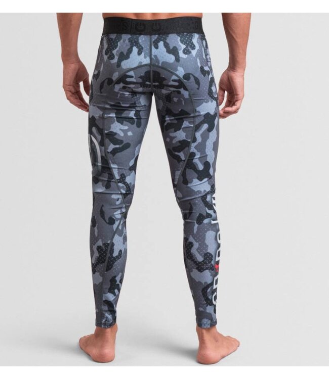 Gr1ps Combat Spats Legging Night Camo Grips BJJ Fightwear