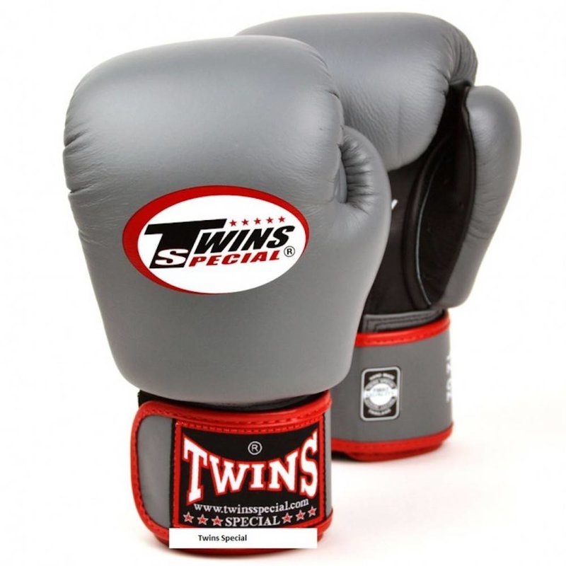 Twins Special Twins Boxhandschuhe BGVL 3 Air Grau Rot Twins Fight Gear.