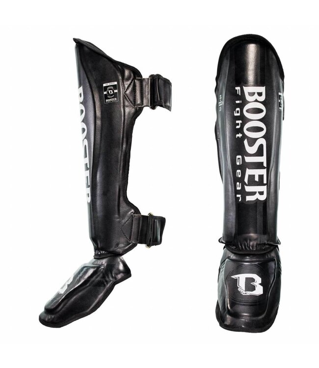 Booster Booster Pro Range BSG V 3 Kickboxing Shinguards Black Foil