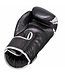 Booster Pro Range Boxing Gloves BGL 1 V3 Black Silver Foil