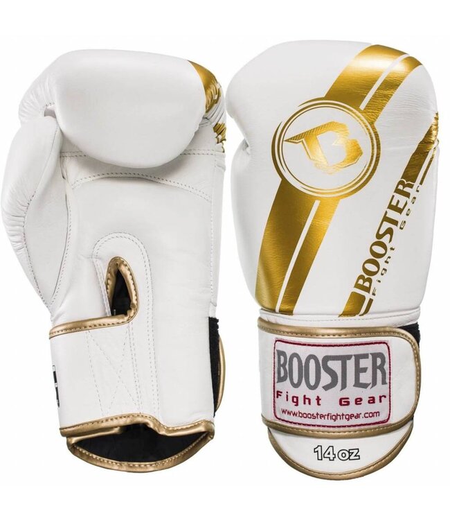 Booster Booster Pro Range Boxhandschuhe BGL 1 V3 Weiss Gold Foil