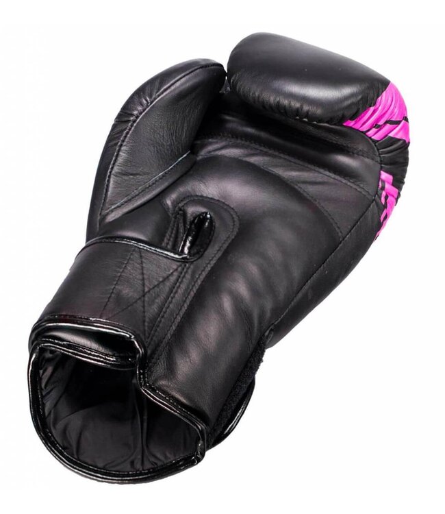 Booster Pro Range Boxing Gloves BGL 1 V3 Black Pink Foil