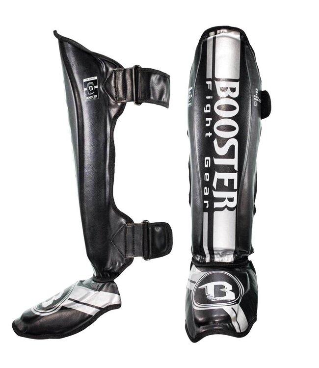Booster Booster Kickboxing Shinguards Pro Range BSG V 3 Black Foil