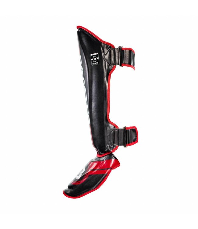 Booster Pro Range BSG V 3 Kickboxen Schienbeinschützer Red Foil