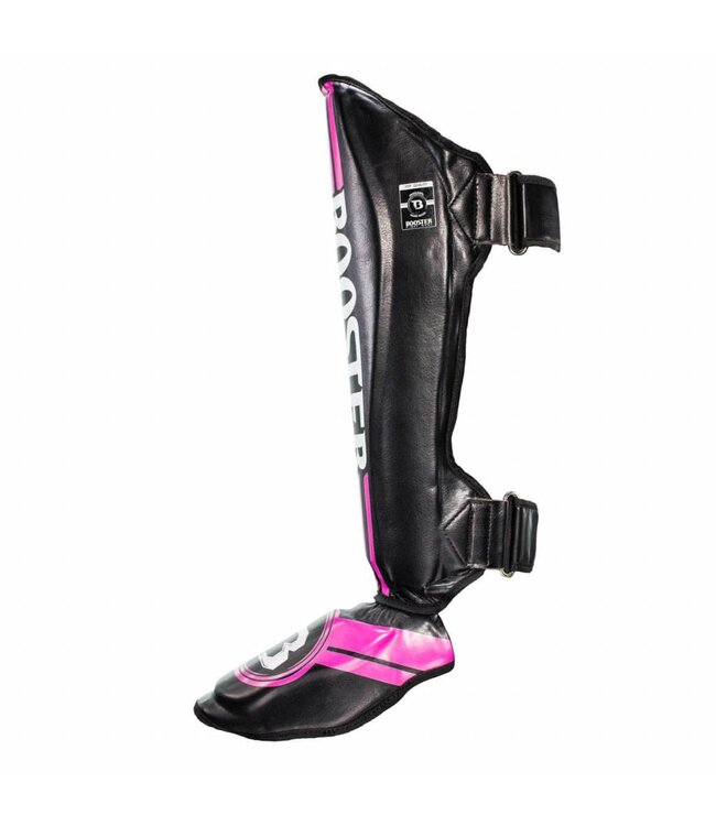 Booster Dames Kickboks Scheenbeschermers Pink Foil Pro Range BSG V 3