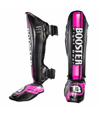 Booster Booster Dames Kickboks Scheenbeschermers Pink Foil Pro Range BSG V 3