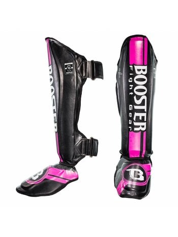 Booster Booster Dames Kickboks Scheenbeschermers Pink Foil Pro Range BSG V 3