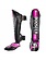 Booster Booster Dames Kickboks Scheenbeschermers Pink Foil Pro Range BSG V 3