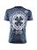 Affliction Clothing Affliction Lucky Shot Crew Neck T Shirt Blue