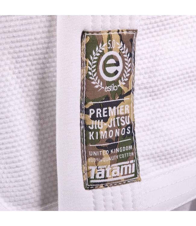 Tatami Estilo 5.0 BJJ Gi Kimono White Camo BJJ Fightgear