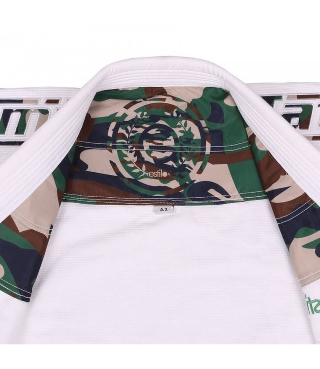 Tatami Estilo 5.0 BJJ Gi Kimono White Camo BJJ Fightgear