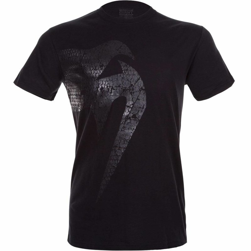 Venum Venum T-shirt Giant Matte Black Venum Fight Shop Nederland