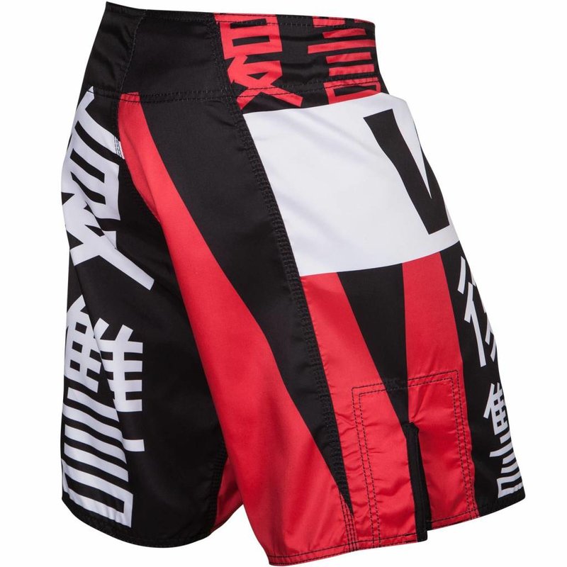 Venum Venum Revenge Fight Shorts Zwart Rood MMA Kleding