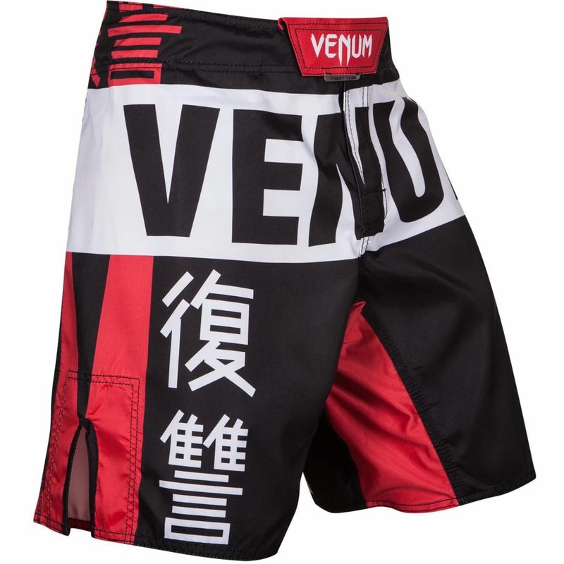 Venum Venum Fight Shorts Revenge Schwarz Rot MMA Bekleidung