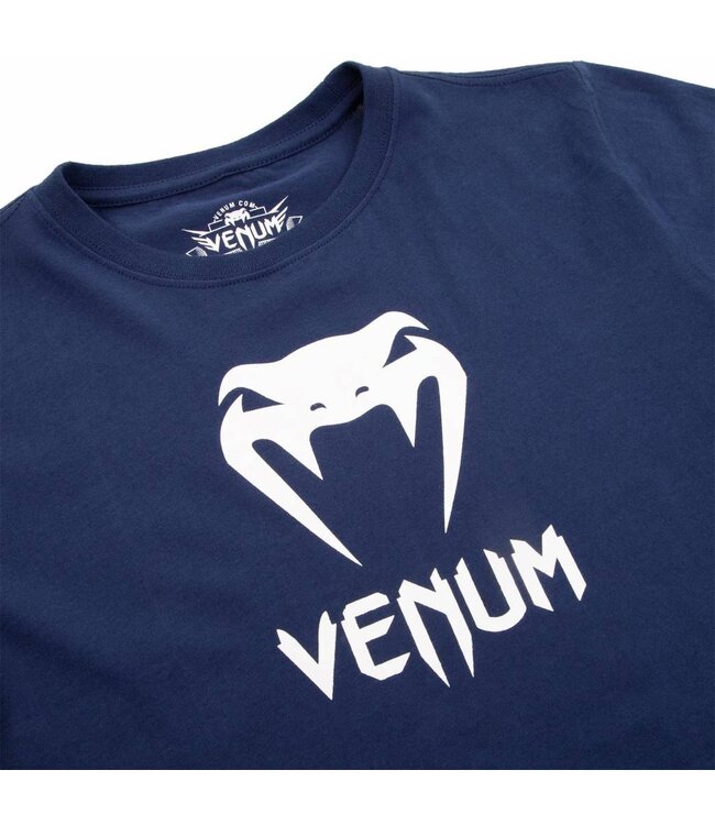 Venum Kleding Classic T Shirt Kids Navy Blue