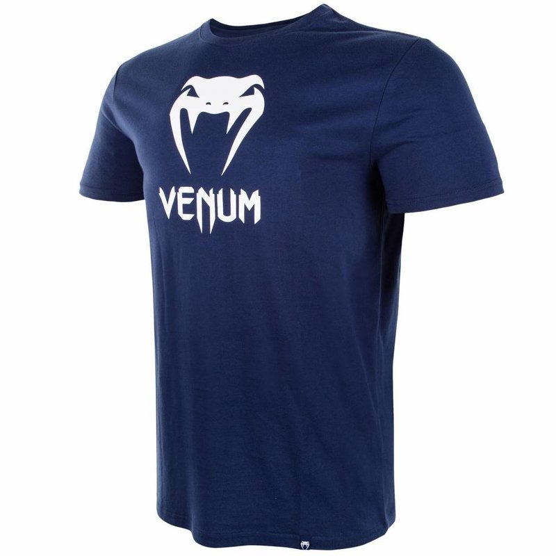 Venum Venum Kleding Classic T Shirt Kids Navy Blue