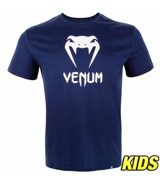 Venum Venum Clothing Classic T Shirt Kids Navy Blue
