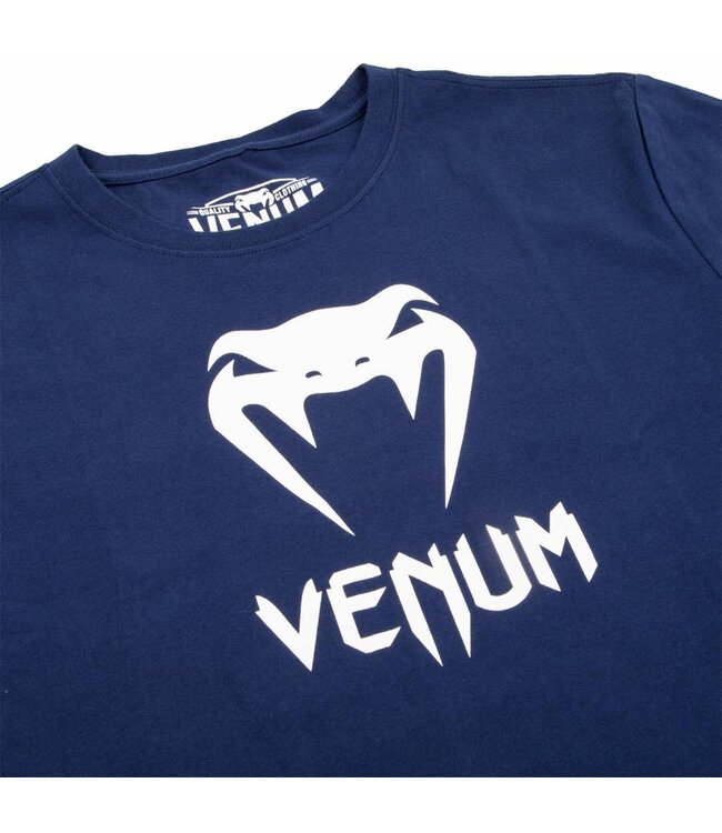 Venum Classic T Shirt Navy Blue