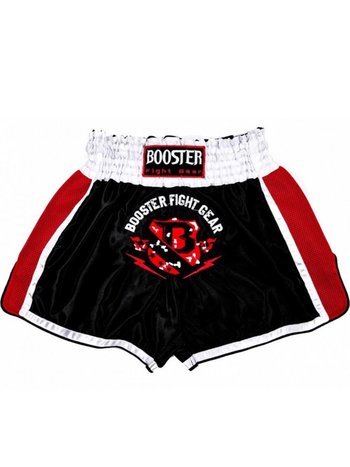 Booster Booster Vechtsport Broekje Muay Thai TBT PRO 4.7 Black Red