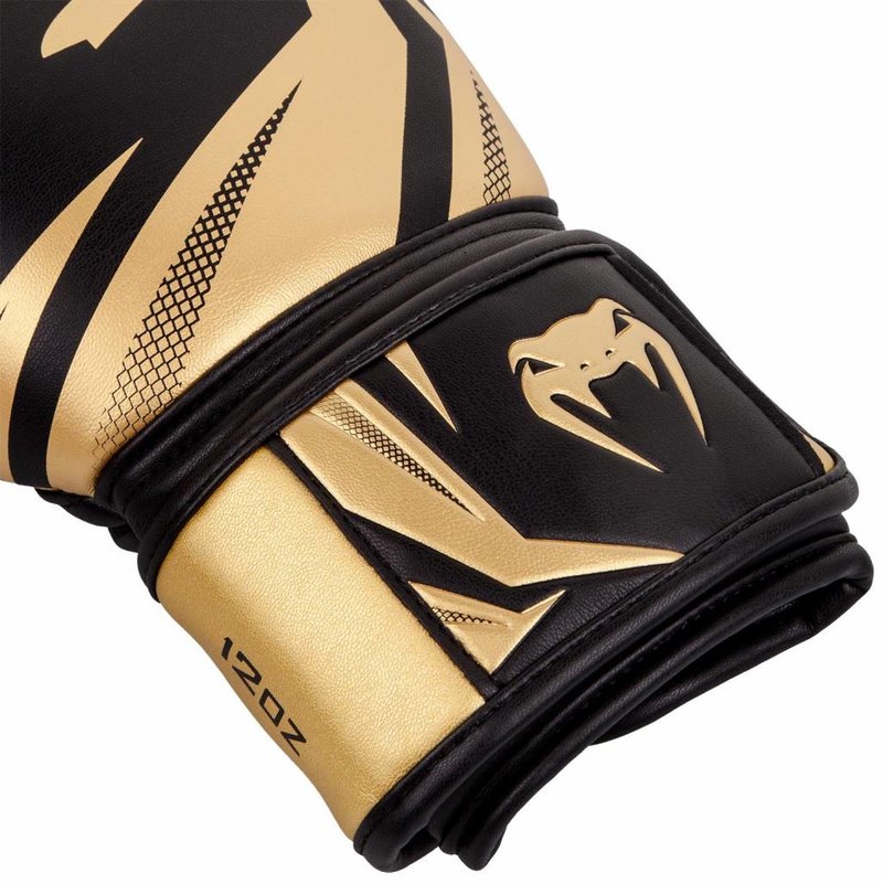 Venum Venum Gear Boxhandschuhe Challenger 3.0 Schwarz Gold