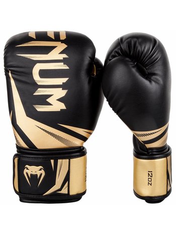 Venum Venum Gear Boxhandschuhe Challenger 3.0 Schwarz Gold