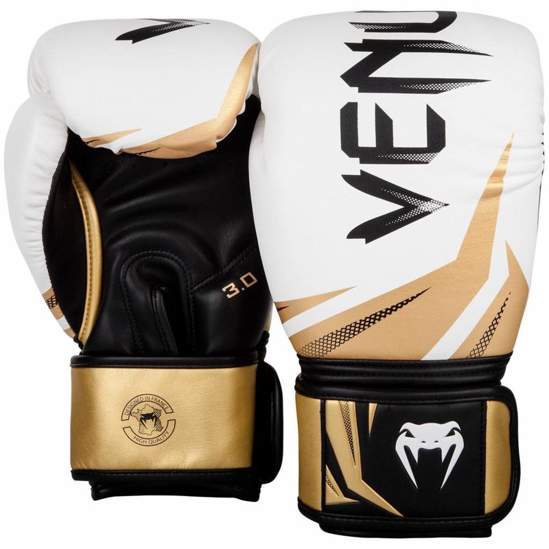 Venum Venum Martial Arts Gear Boxhandschuhe Challenger 3.0 Weiß Gold