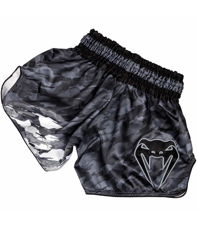 Venum Thaiboxing Shorts Tecmo Dark Grey Muay Thai Shop