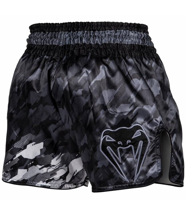 Venum Thaiboxing Shorts Tecmo Dark Grey Muay Thai Shop
