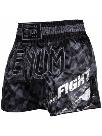 Venum Venum Thaibox Shorts Tecmo Dunkel Grau Muay Thai Shop Online