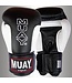 MUAY® MUAY® Premium Boxhandschuhe aus Leder Schwarz Weiß