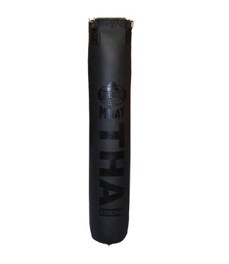 PunchR™  Punch Round Boxsack Vinyl 180x35 Schwarz Schwarz