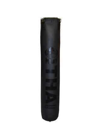 PunchR™  Punch Round Punching Bag Vinyl 180x35 Black on Black