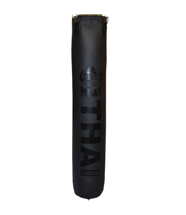 PunchR™  Punch Round Punching Bag Vinyl 180x35 Black on Black