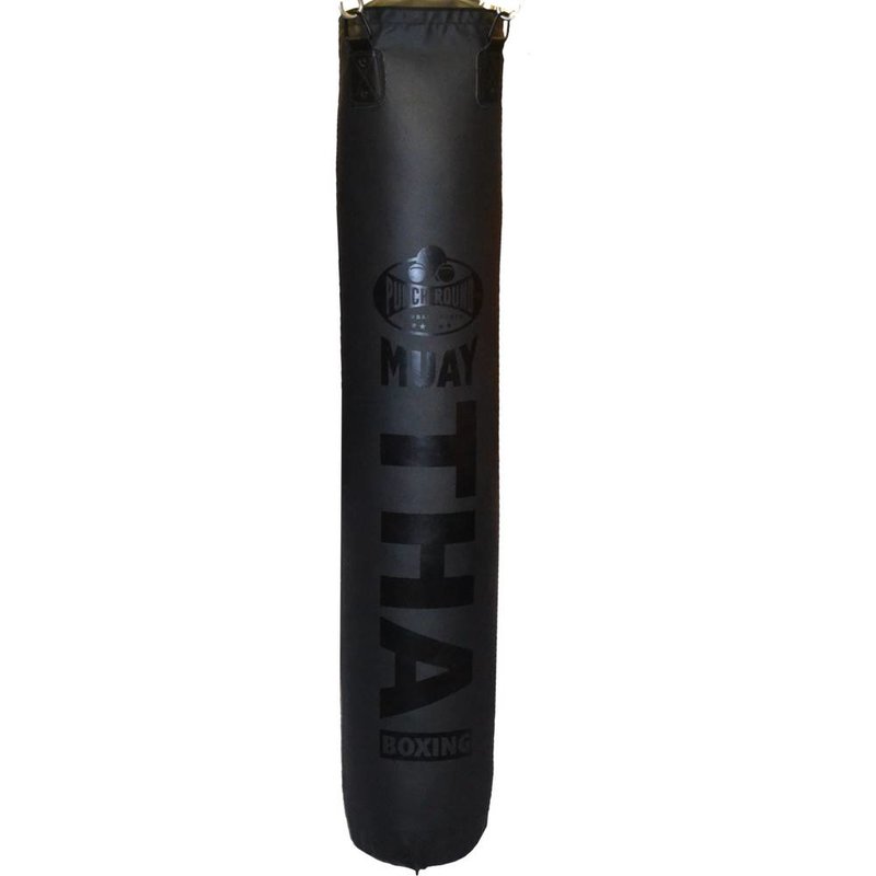 PunchR™  Punch Round Punching Bag Vinyl 180x35 Black on Black