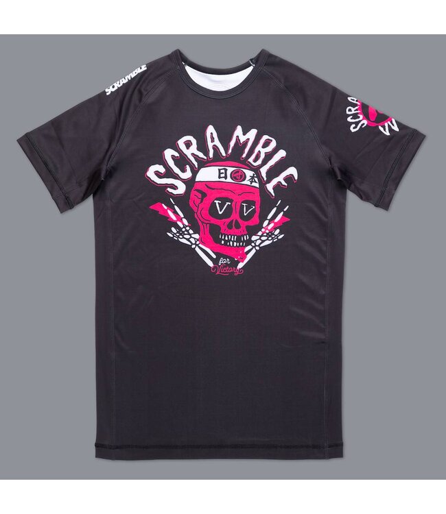 SCRAMBLE VV für Victory Rash Guard S/S Schwarz