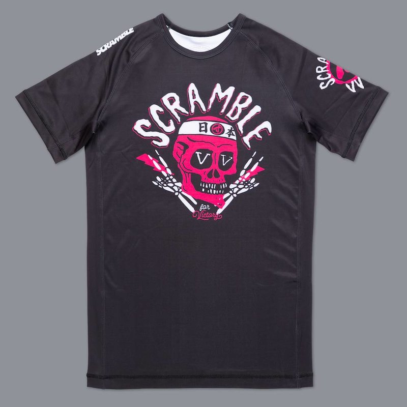 Scramble SCRAMBLE VV für Victory Rash Guard S/S Schwarz