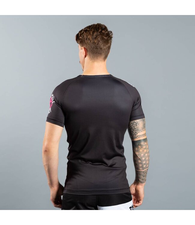 SCRAMBLE VV für Victory Rash Guard S/S Schwarz