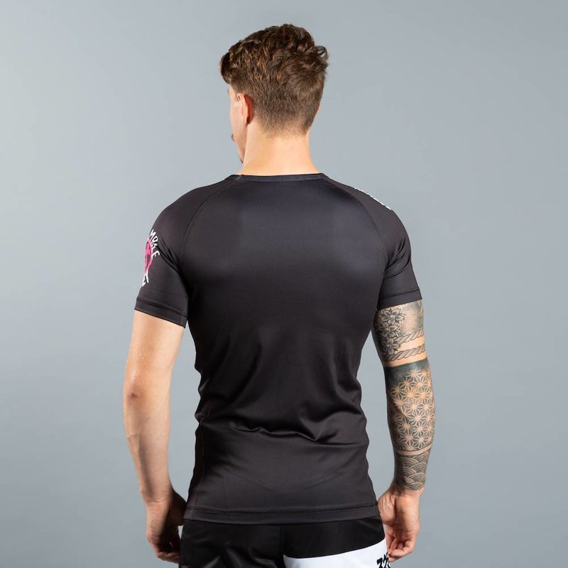 Scramble SCRAMBLE VV für Victory Rash Guard S/S Schwarz