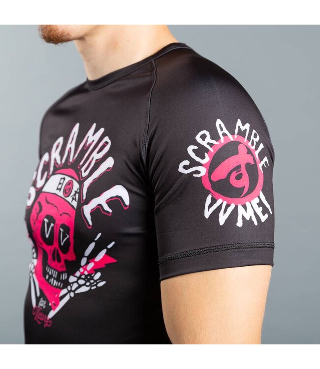 SCRAMBLE VV for Victory Rash Guard S/S Black