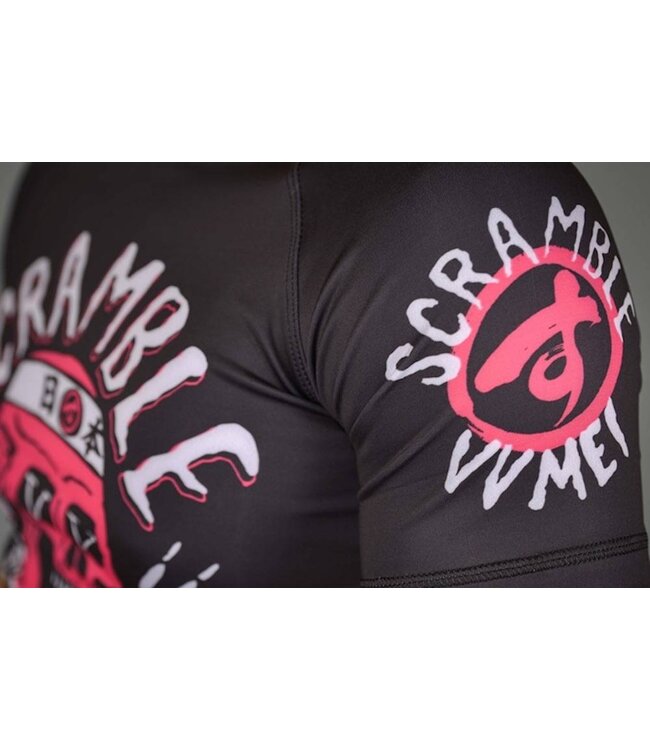 SCRAMBLE VV für Victory Rash Guard S/S Schwarz