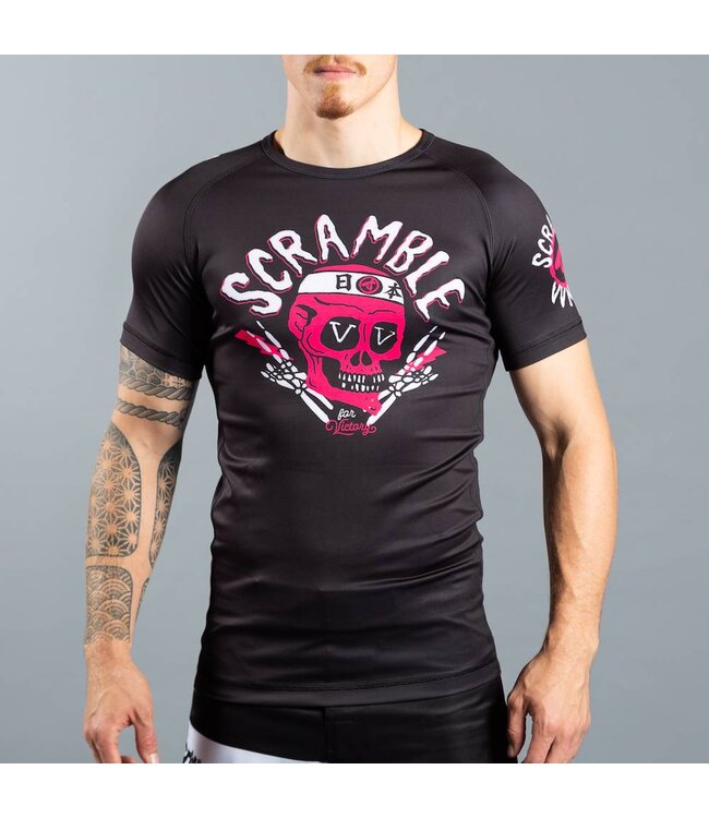 Scramble SCRAMBLE VV for Victory Rash Guard S/S Black