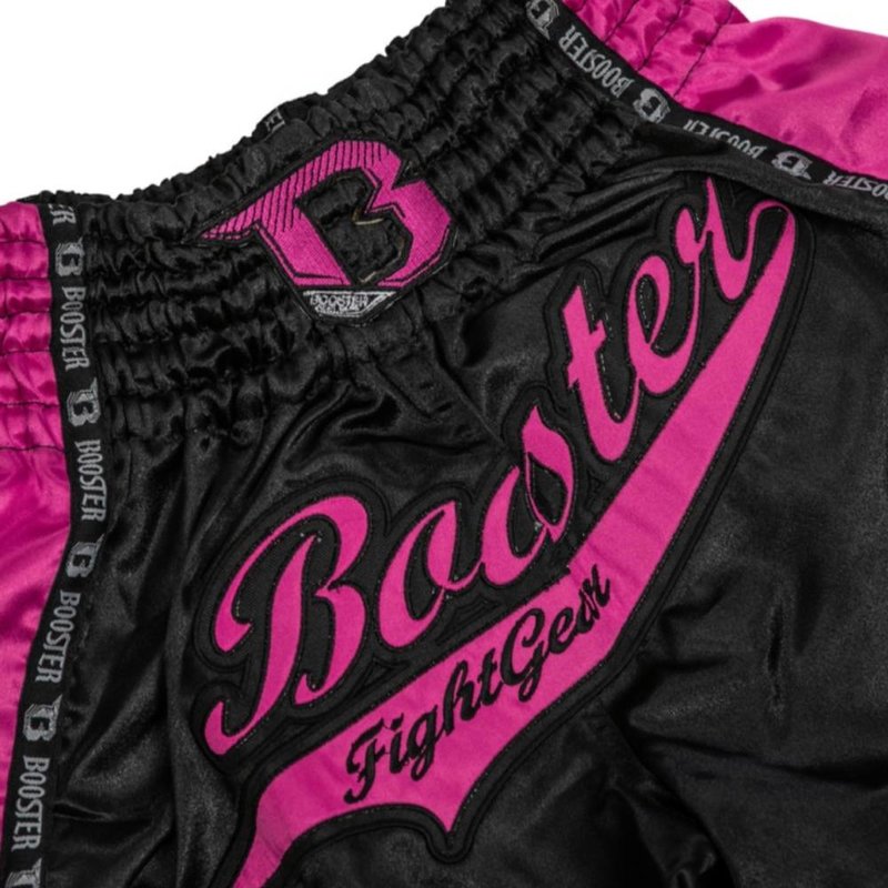 Booster Booster Kickboxing Shorts Slugger TBT Pro Black Pink