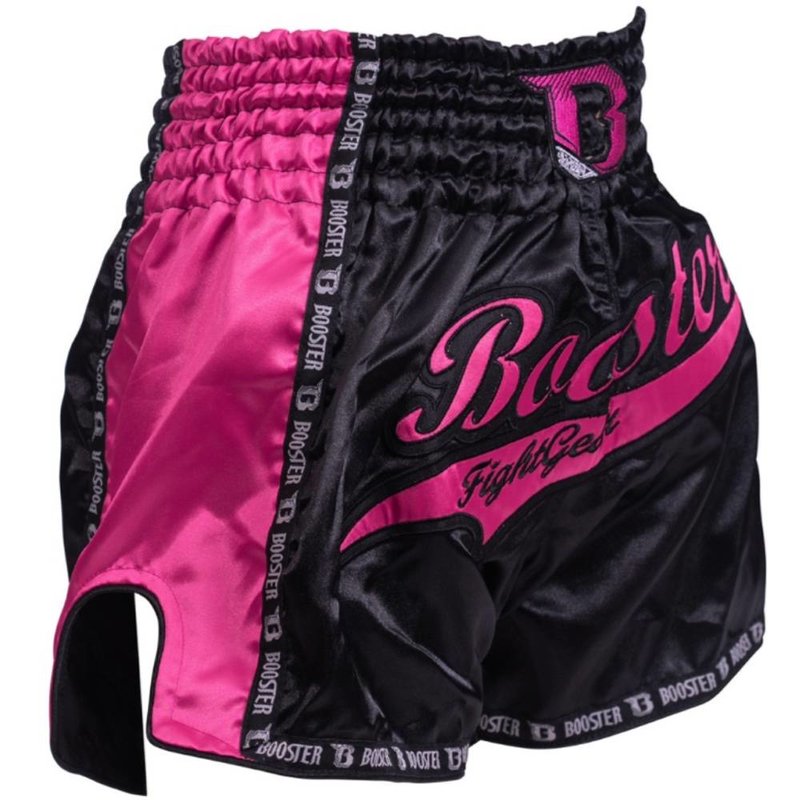Booster Booster Kickboxing Shorts Slugger TBT Pro Black Pink