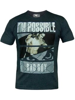 Bad Boy Bad Boy News Vechtsport T Shirts Heather Navy Bad Boy MMA
