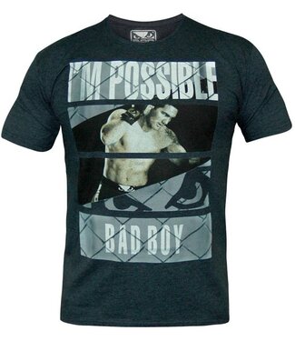 Bad Boy News Vechtsport T Shirts Heather Navy Bad Boy MMA