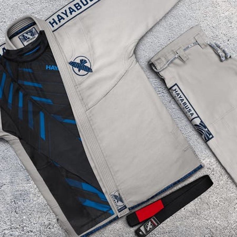 Hayabusa Hayabusa Odor Resist Rash Guard L/S Blauw MMA Shop