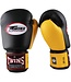 Twins Special BGVL3 Leren Bokshandschoenen Zwart Geel – Handgemaakt in Thailand voor Muay Thai, Kickboksen & Bokstraining